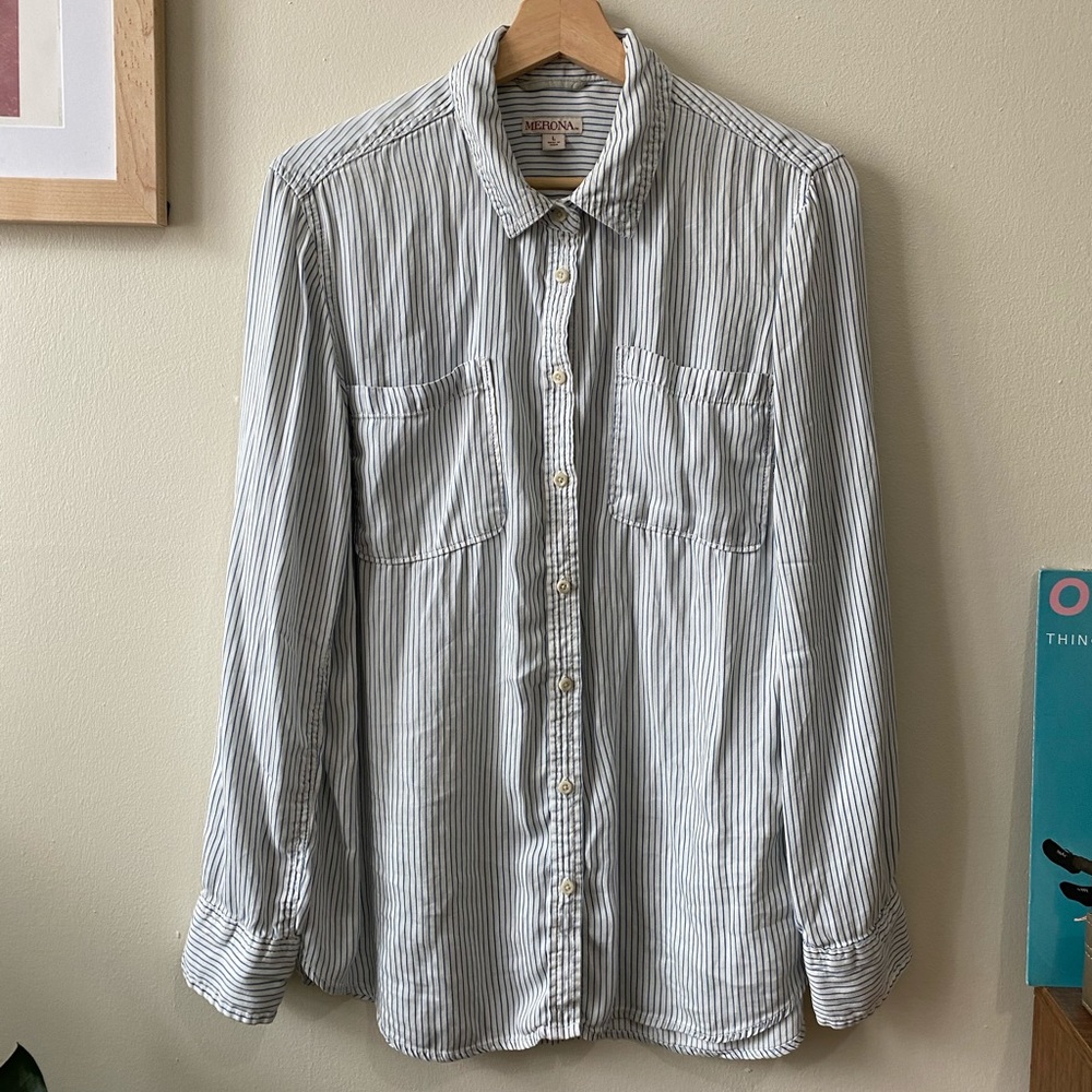 Striped Collared Shirt from Target